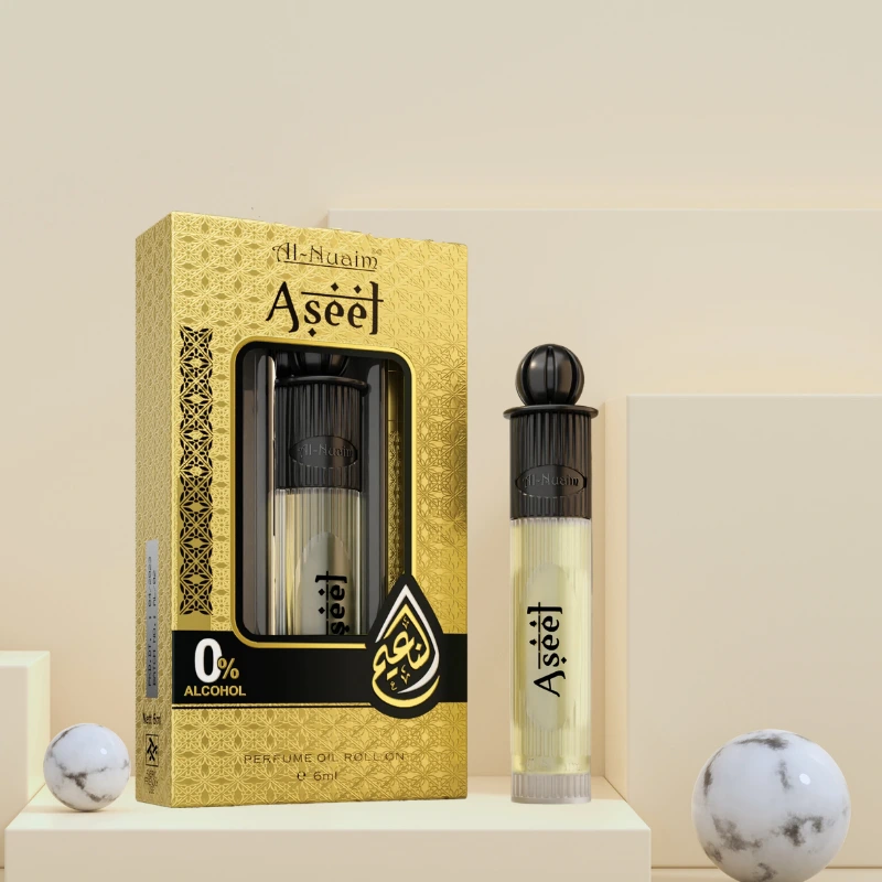 Al Nuaim Aseel Perfume 6ml - Long Lasting - Alcohol Free 1 Al Nuaim Aseel Chrome Series