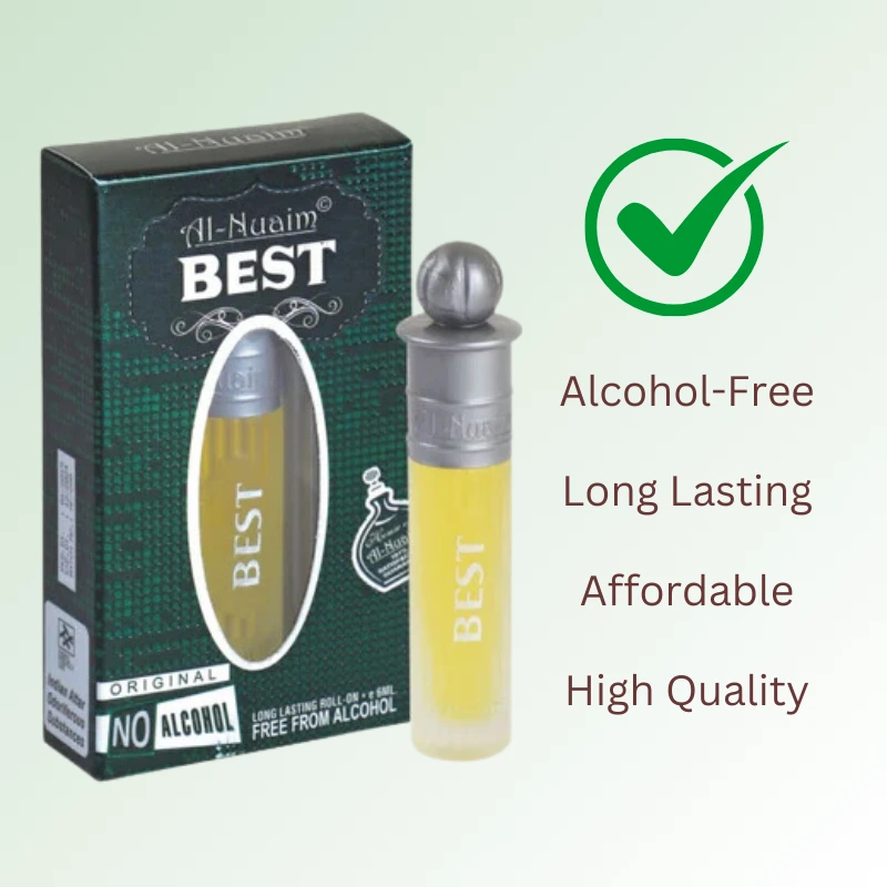 Al Nuaim Best Original Attar 6ml - 100% Alcohol Free Perfume 2 Al Nuaim Best Original Attar