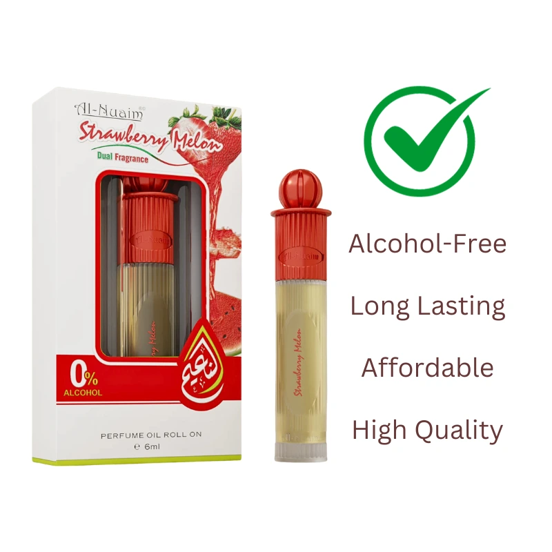 Al Nuaim Strawberry Melon Attar 6ml - Alcohol Free Perfume 3 Al Nuaim Strawberry Melon Attar