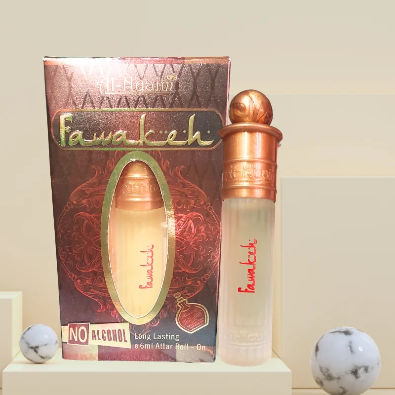 Al Nuaim Fawakeh Attar Perfume 6ml - Best Perfume in India 1 Al Nuaim Fawakeh Attar Perfume 6ml - Alcohol-Free Perfume