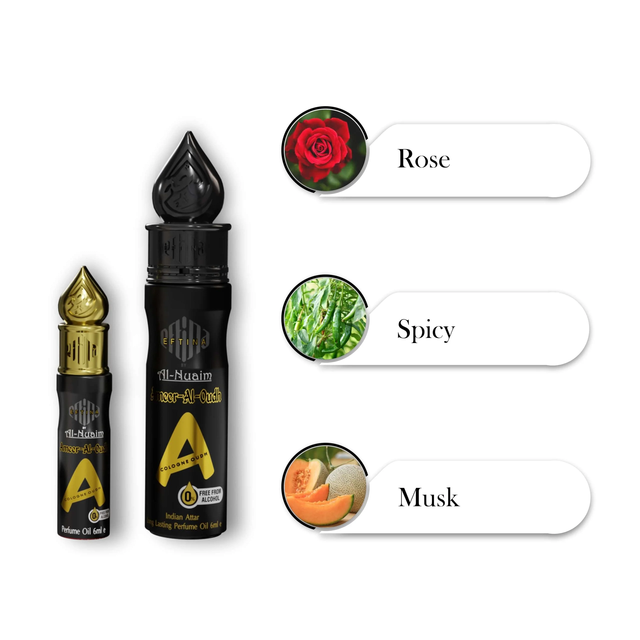 Al Nuaim Ameer Al Oudh Eftina 6ml 2 Al Nuaim Ameer Al Oudh Eftina 6ml