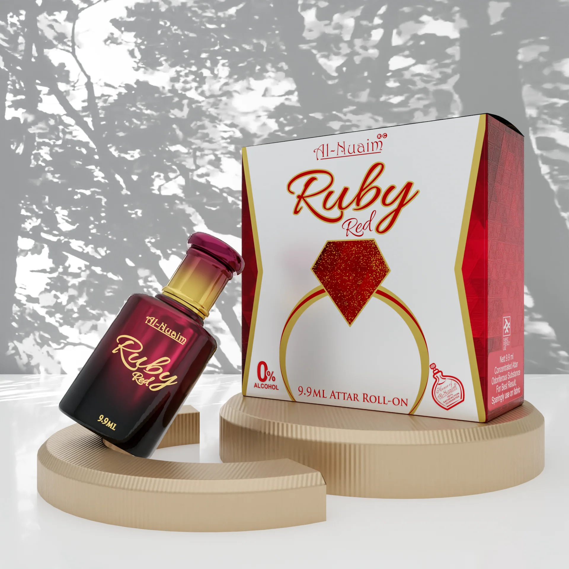 Al Nuaim Ruby Red 9.9ML 1 Al Nuaim Ruby Red 9.9ML