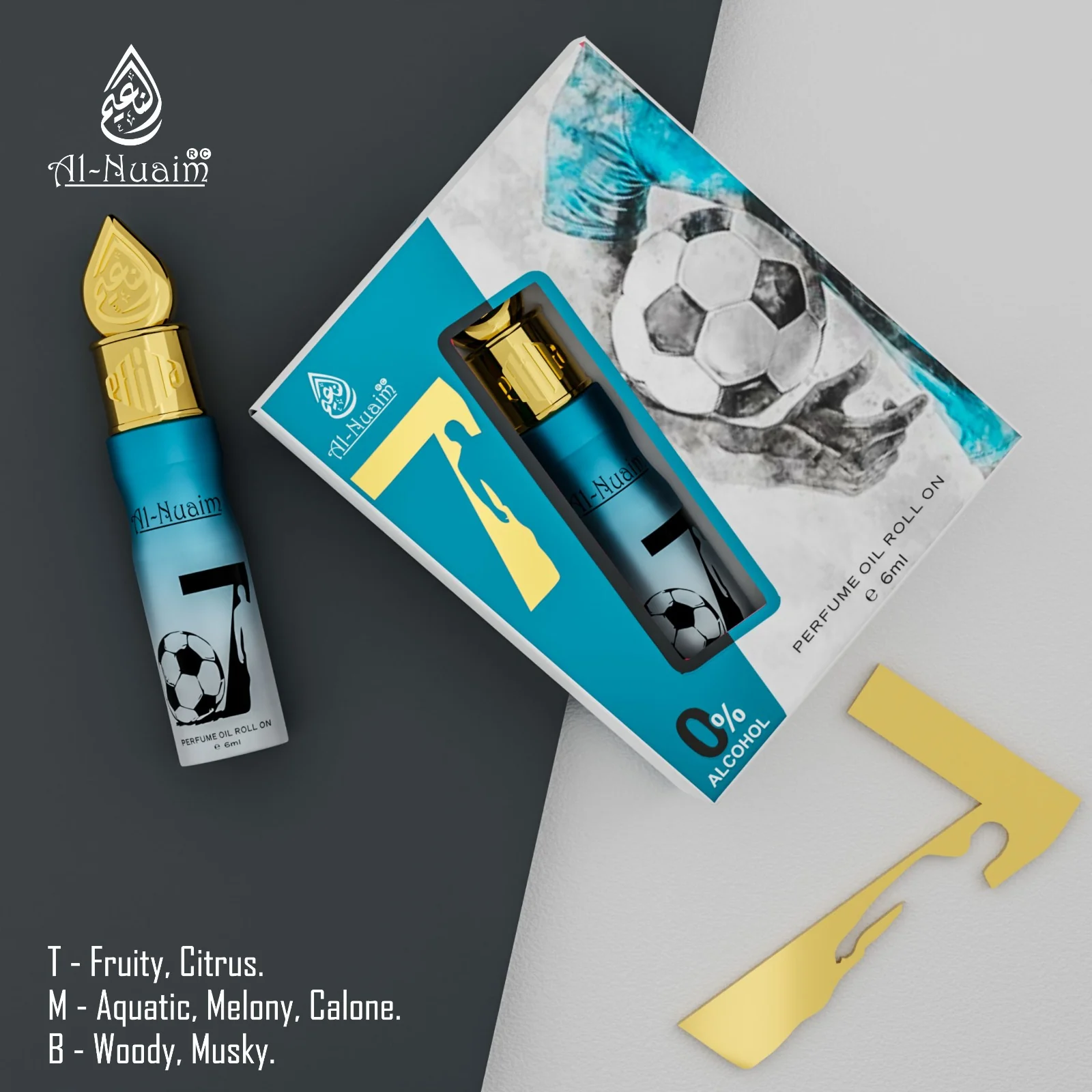 Al Nuaim Eftina 07 6ml - 100% Alcohol Free 1 Al Nuaim Eftina 07