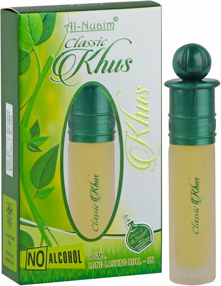 Al Nuaim Khus Attar 6ml 1 Al Nuaim Khus Attar 6ml