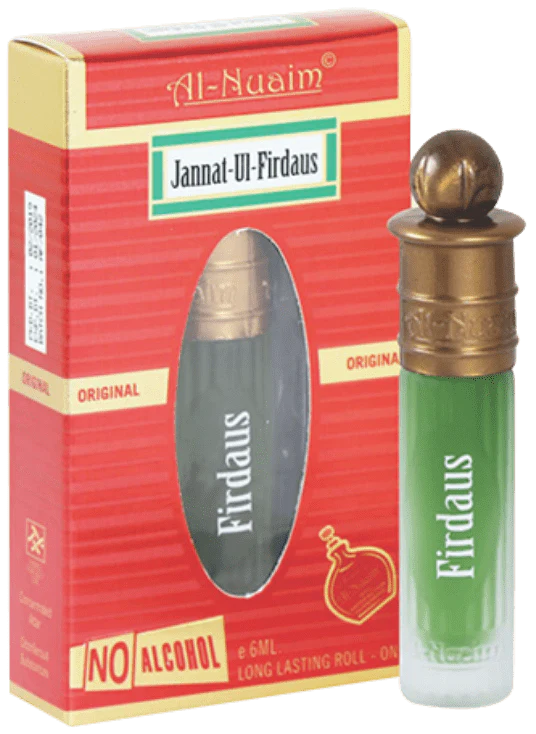 Al Nuaim Jannatul Firdaus Attar 6ml 1 Al Nuaim Jannatul Firdaus Attar
