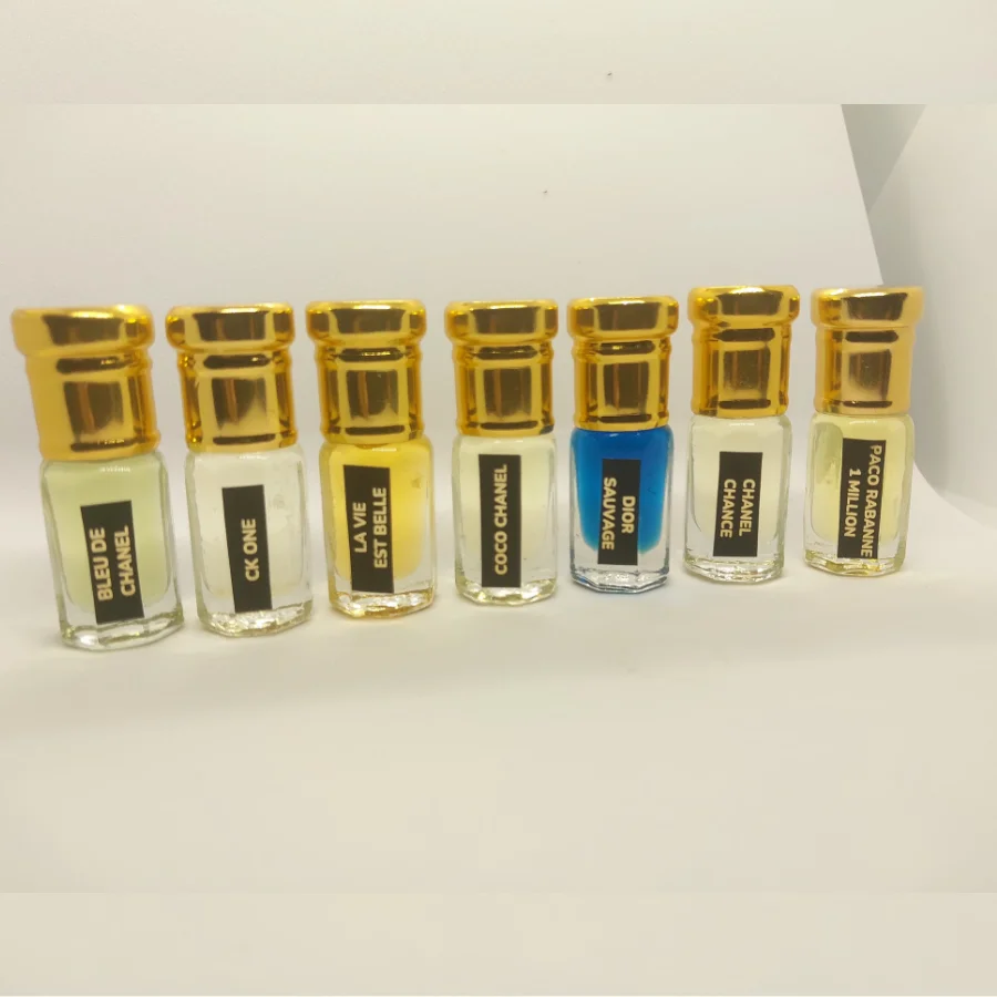 French Attar Combo Set 1 - (Pack of 7) 3 French Attar Combo | Combo Attar Set