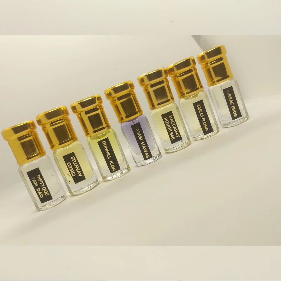French Attar Combo Set 2 - (Pack of 7) 2 French & Luxury Attar Combo Set 2